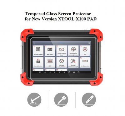 Tempered Glass Screen Protector for XTOOL NEW X100PAD Tablet